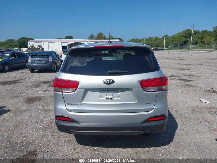 2017 Kia Sorento 2.4L L VIN: 5XYPG4A33HG207577 Lot: 40399085