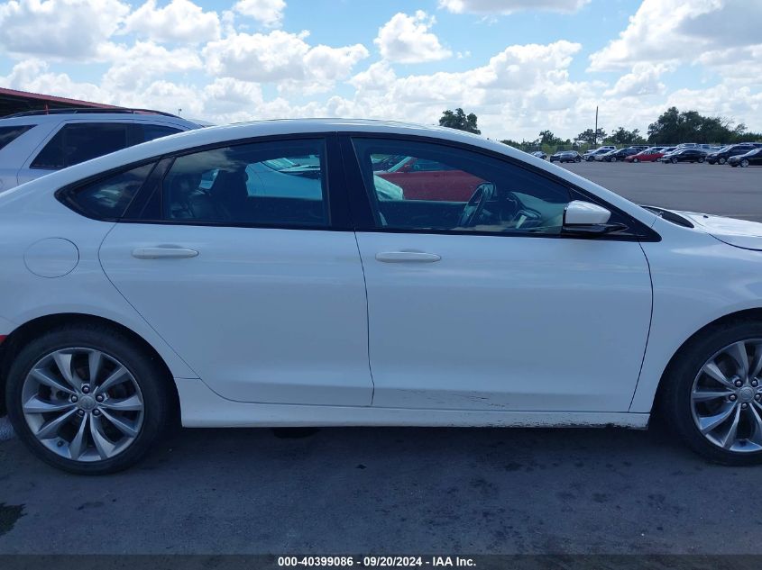 2016 Chrysler 200 S VIN: 1C3CCCBB8GN158320 Lot: 40399086