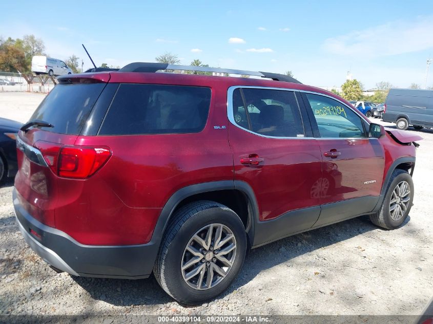 1GKKNLLA8KZ238861 2019 GMC Acadia Sle-2