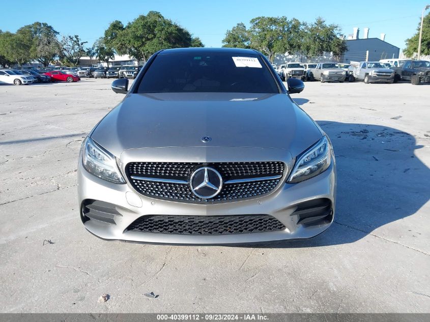 2020 Mercedes-Benz C 300 VIN: W1KWF8DB0LR591276 Lot: 40399112