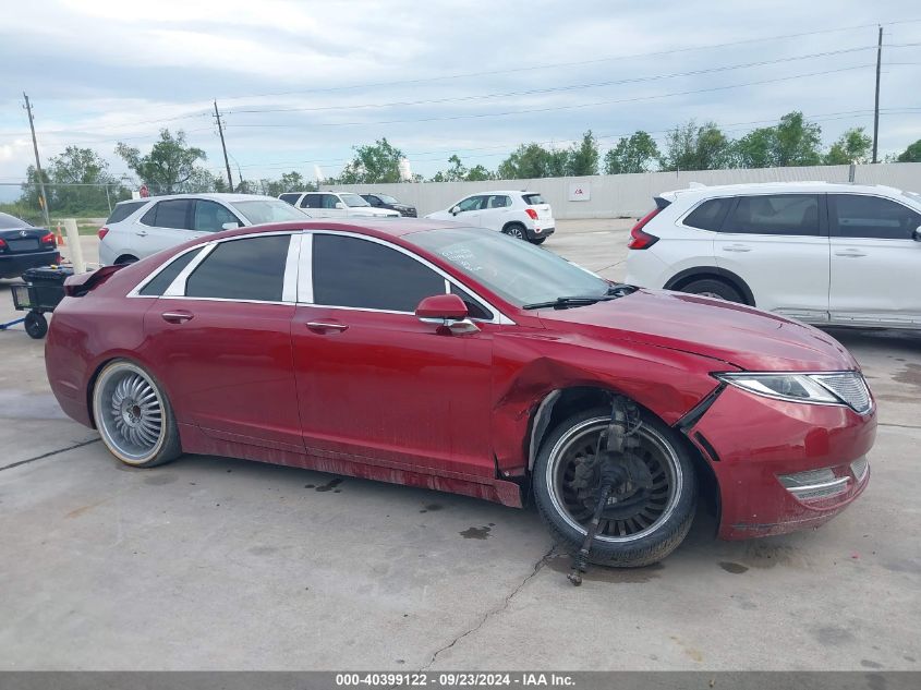 2016 Lincoln Mkz Hybrid VIN: 3LN6L2LU0GR634572 Lot: 40399122