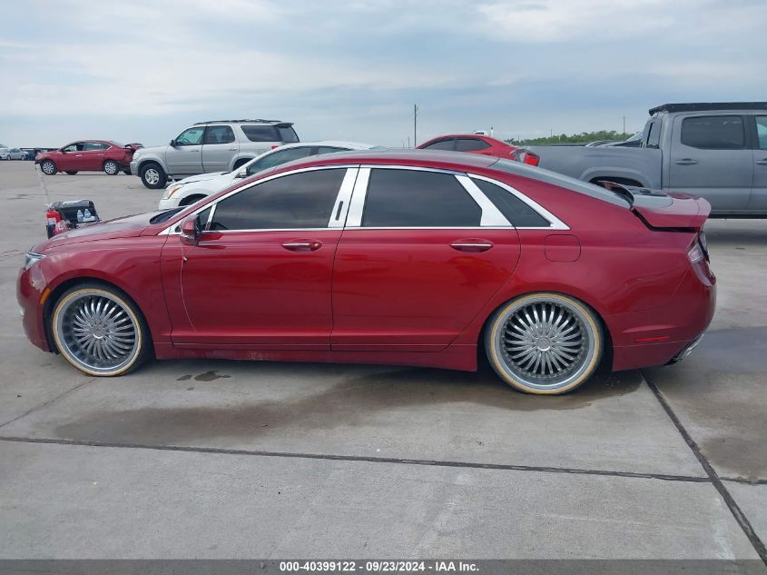 2016 Lincoln Mkz Hybrid VIN: 3LN6L2LU0GR634572 Lot: 40399122