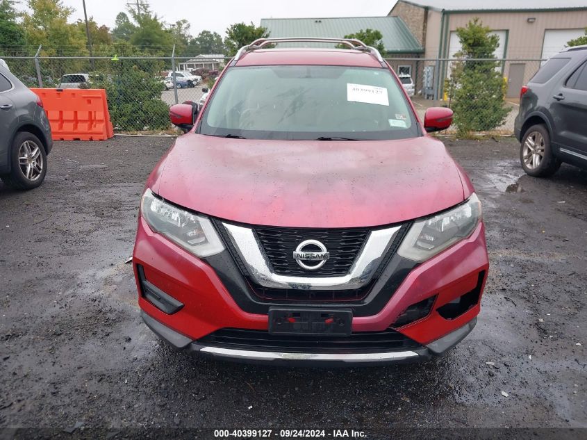 2017 Nissan Rogue S VIN: JN8AT2MT7HW383766 Lot: 40399127