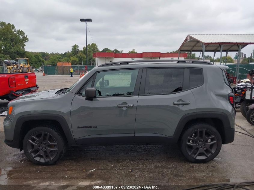 2021 Jeep Renegade 80Th Anniversary 4X4 VIN: ZACNJDBB7MPN36773 Lot: 40399187