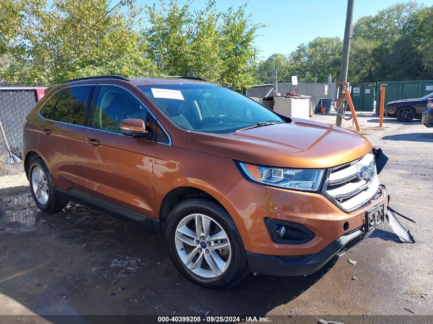 2017 Ford Edge Sel VIN: 2FMPK4J84HBB09281 Lot: 40399208