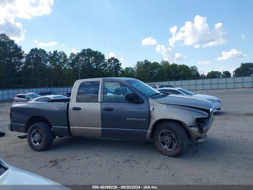 2003 Dodge Ram 2500 Slt/Laramie/St VIN: 3D7KA28673G811875 Lot: 40399226