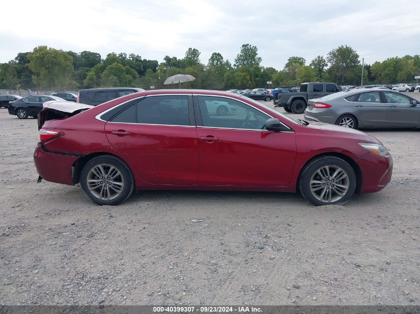 2016 Toyota Camry Le/Xle/Se/Xse VIN: 4T1BF1FK4GU529052 Lot: 40399307