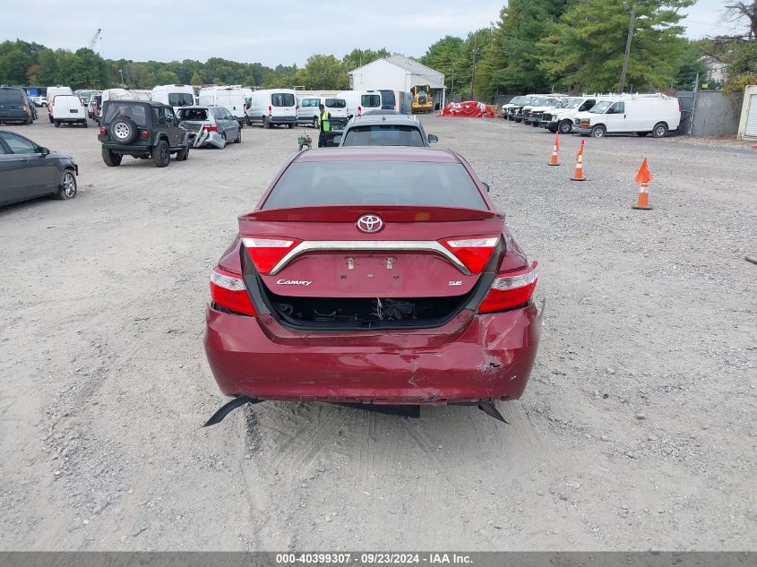 2016 Toyota Camry Le/Xle/Se/Xse VIN: 4T1BF1FK4GU529052 Lot: 40399307