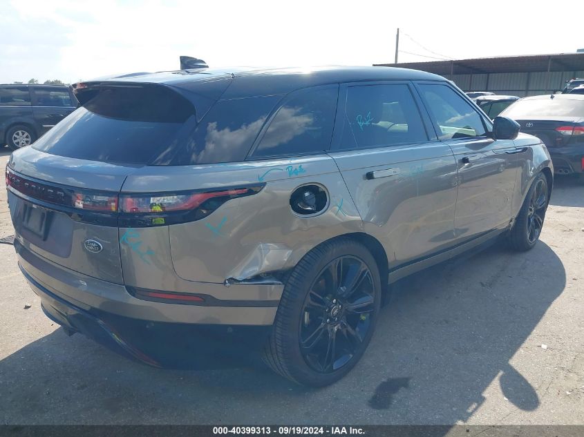 2021 Land Rover Range Rover Velar P250 R-Dynamic S VIN: SALYT2EXXMA314369 Lot: 40399313