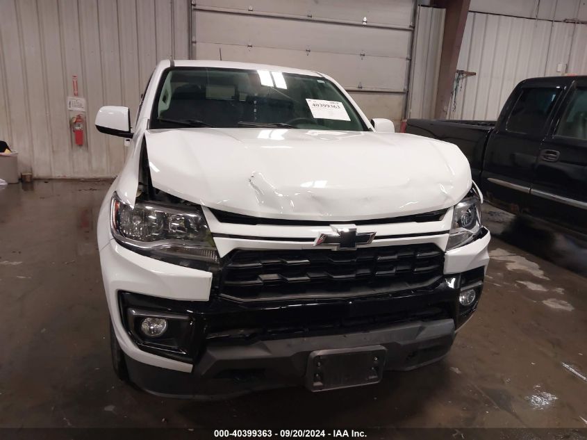 2021 Chevrolet Colorado 4Wd Short Box Lt VIN: 1GCGTCEN5M1267890 Lot: 40399363