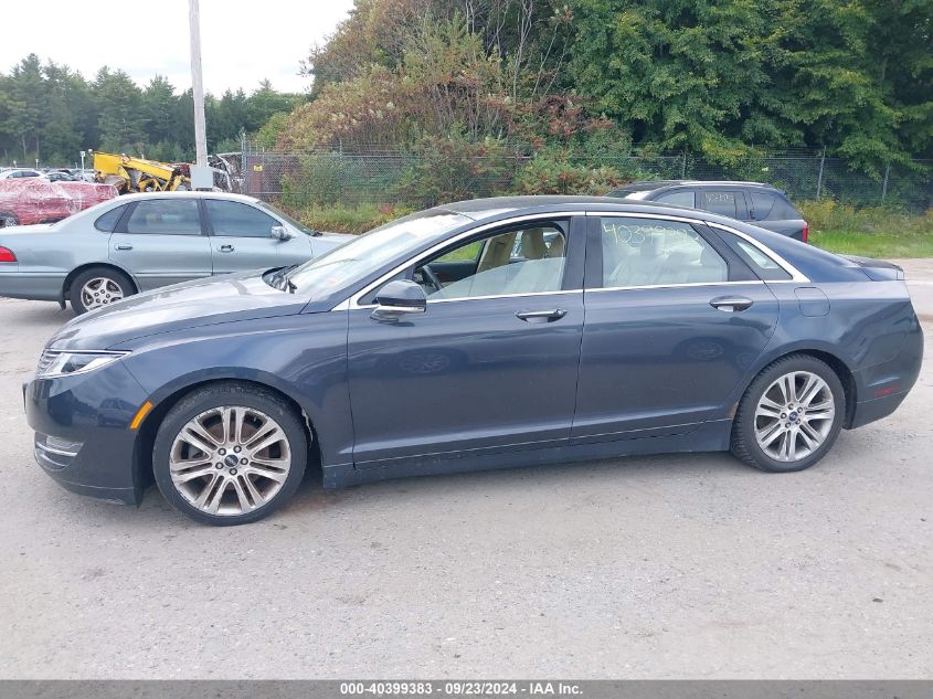 2013 Lincoln Mkz VIN: 3LN6L2J98DR827451 Lot: 40399383