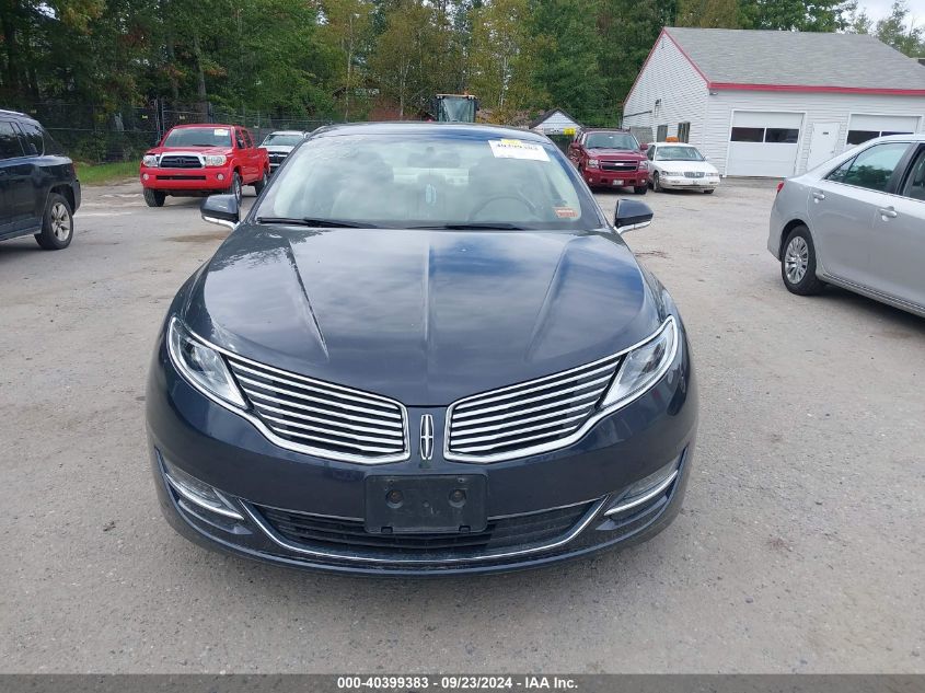 2013 Lincoln Mkz VIN: 3LN6L2J98DR827451 Lot: 40399383