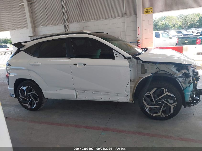 2024 Hyundai Kona N Line VIN: KM8HA3A33RU033439 Lot: 40399397