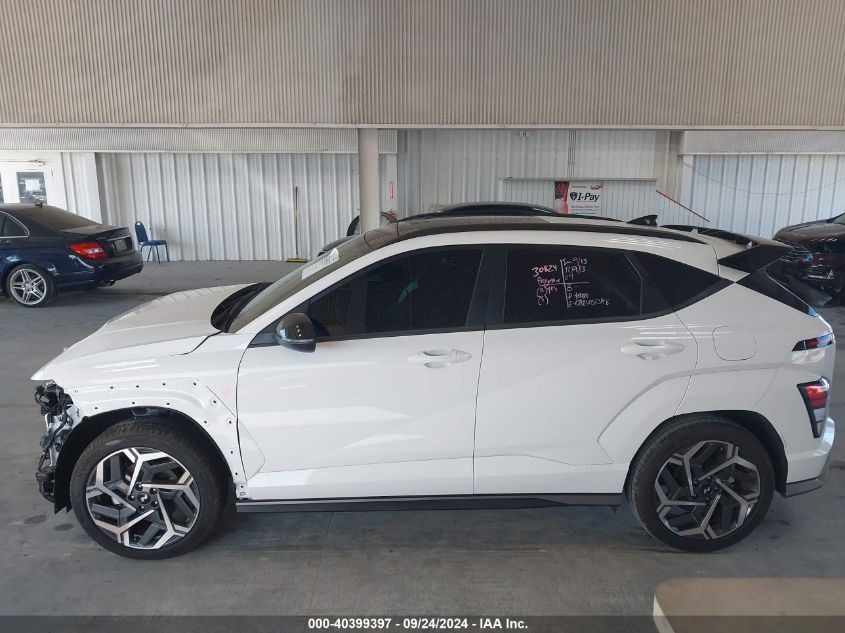 2024 Hyundai Kona N Line VIN: KM8HA3A33RU033439 Lot: 40399397