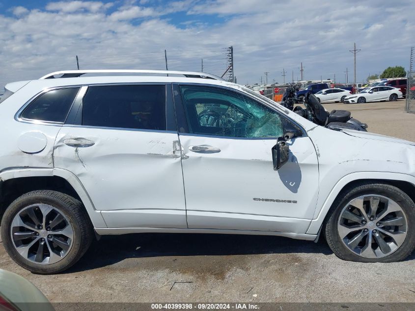 2019 Jeep Cherokee Overland 4X4 VIN: 1C4PJMJX5KD134660 Lot: 40399398