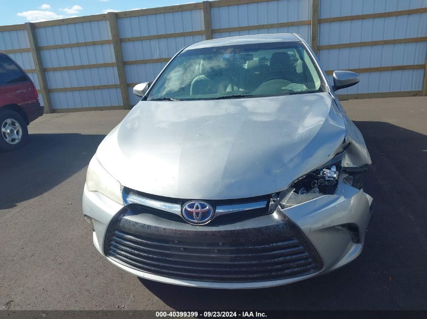 2016 Toyota Camry Hybrid Le VIN: 4T1BD1FK0GU176976 Lot: 40399399