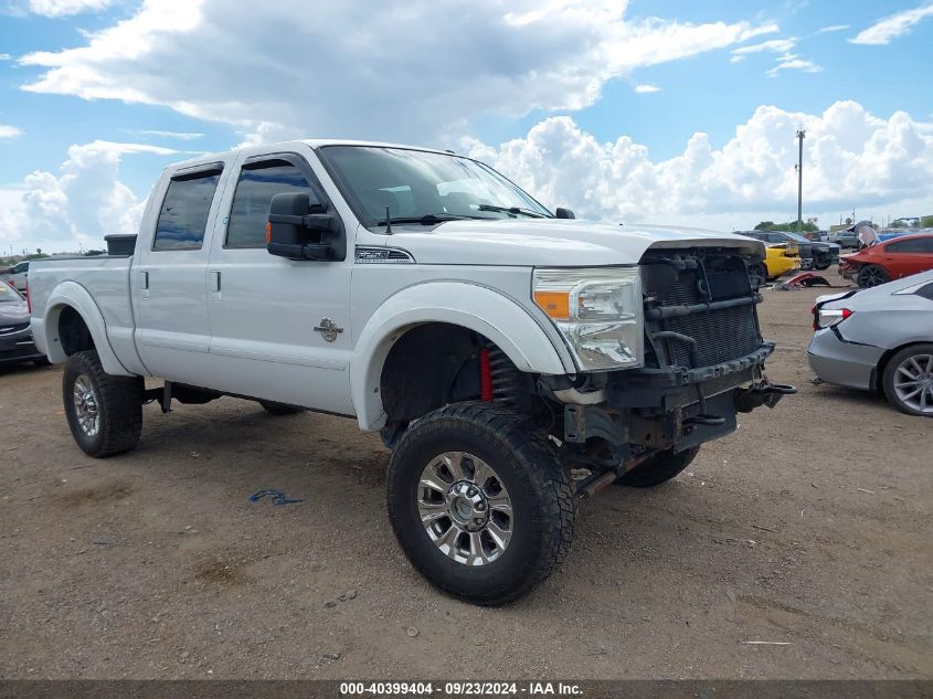 2013 Ford F-250 Super Duty VIN: 1FT7W2BT7DEB74026 Lot: 40399404