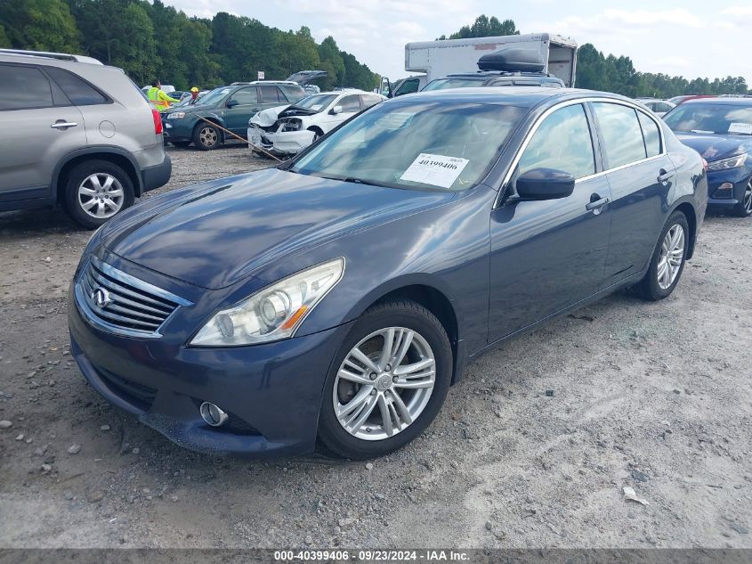 2013 Infiniti G37X VIN: JN1CV6AR9DM757558 Lot: 40399406