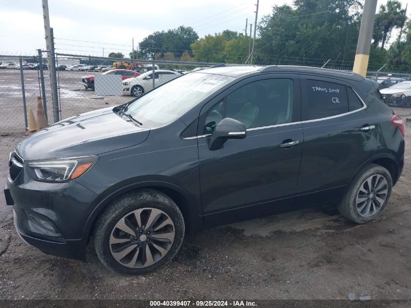 2017 Buick Encore Essence VIN: KL4CJCSB0HB143552 Lot: 40399407