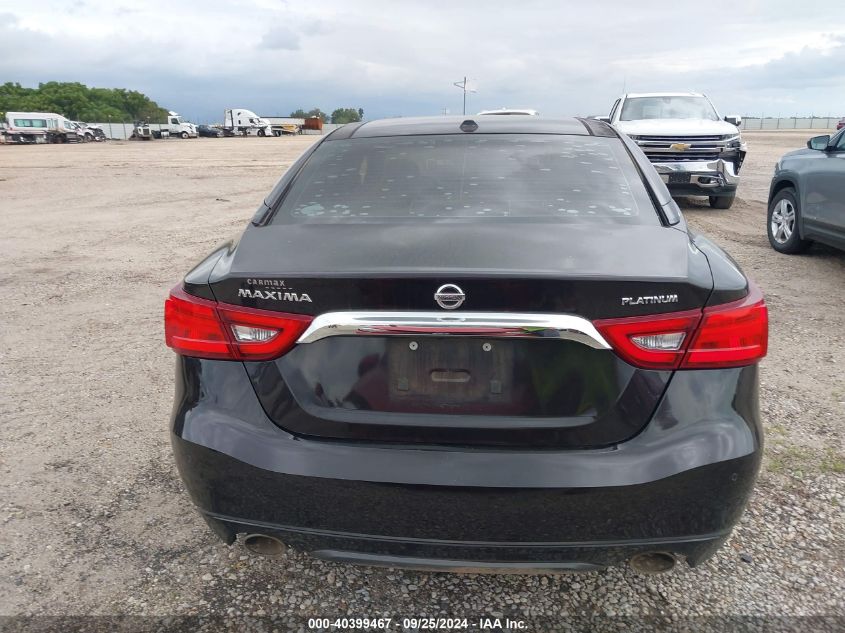 1N4AA6APXGC396002 2016 Nissan Maxima 3.5 Platinum