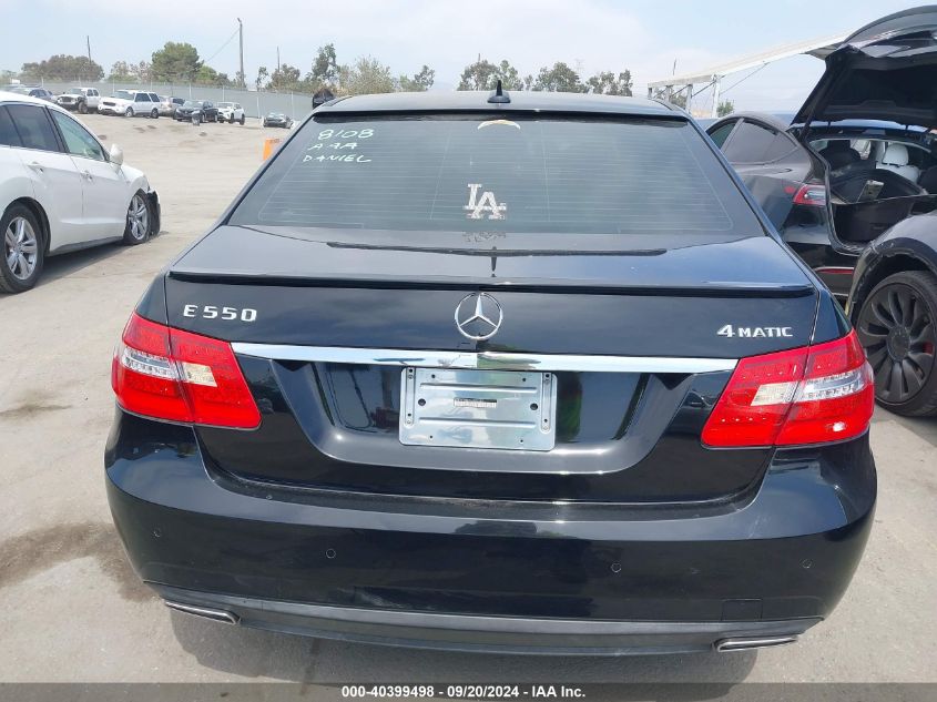 WDDHF9BB0CA600283 2012 Mercedes-Benz E 550 4Matic