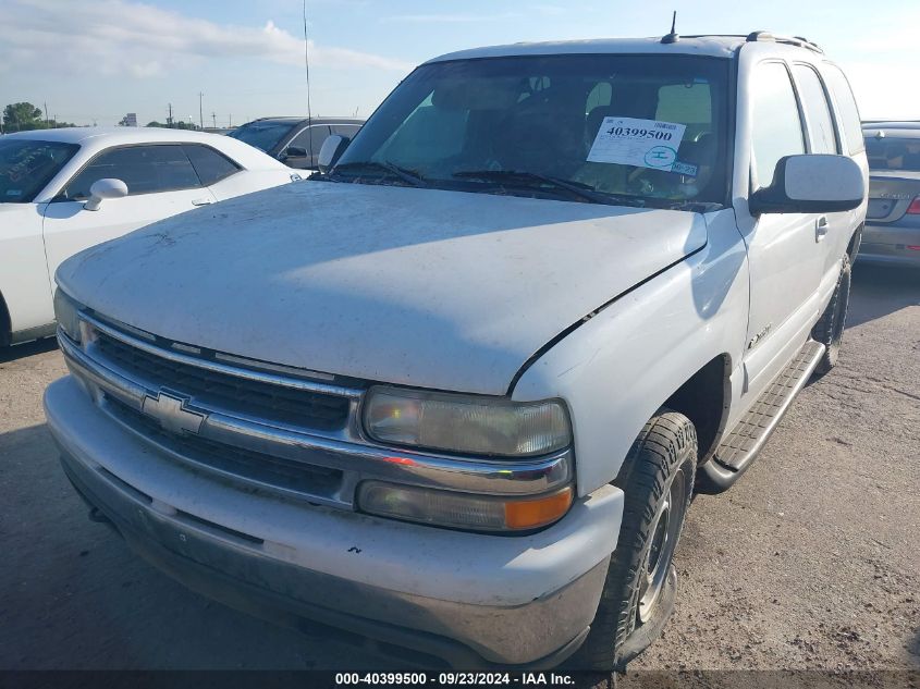 2002 Chevrolet Tahoe C1500 VIN: 1GNEC13ZX2R306223 Lot: 40399500