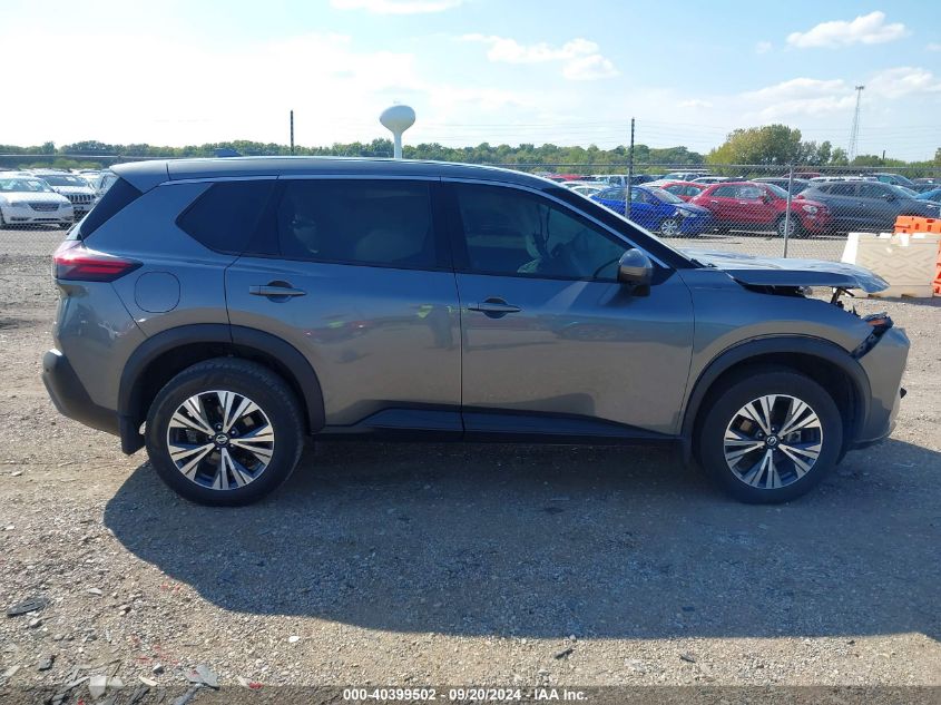 2021 Nissan Rogue Sv Intelligent Awd VIN: 5N1AT3BB2MC774584 Lot: 40399502