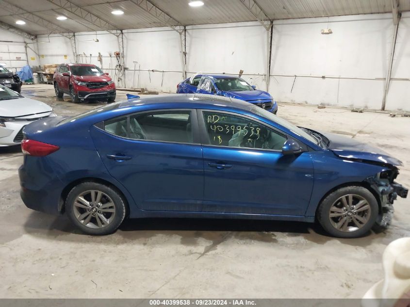 2018 Hyundai Elantra Sel/Value/Limited VIN: 5NPD84LF2JH295642 Lot: 40399538