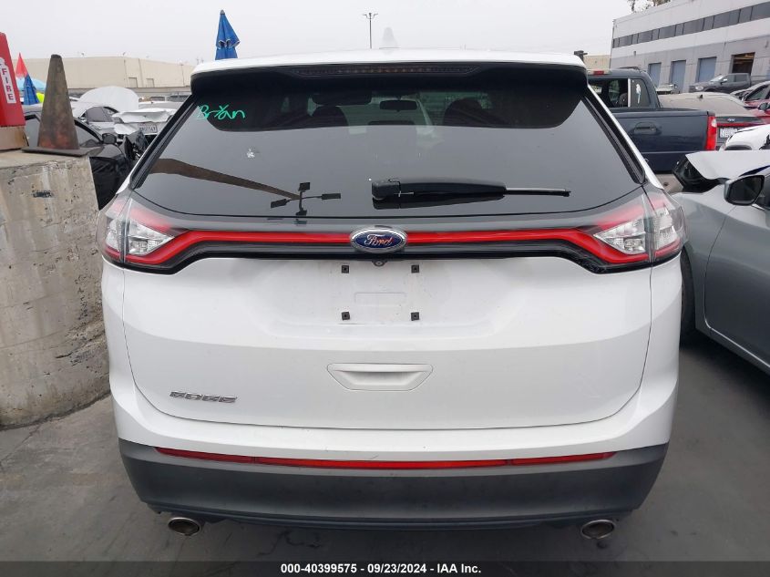 2FMTK3G85FBC20886 2015 Ford Edge Se