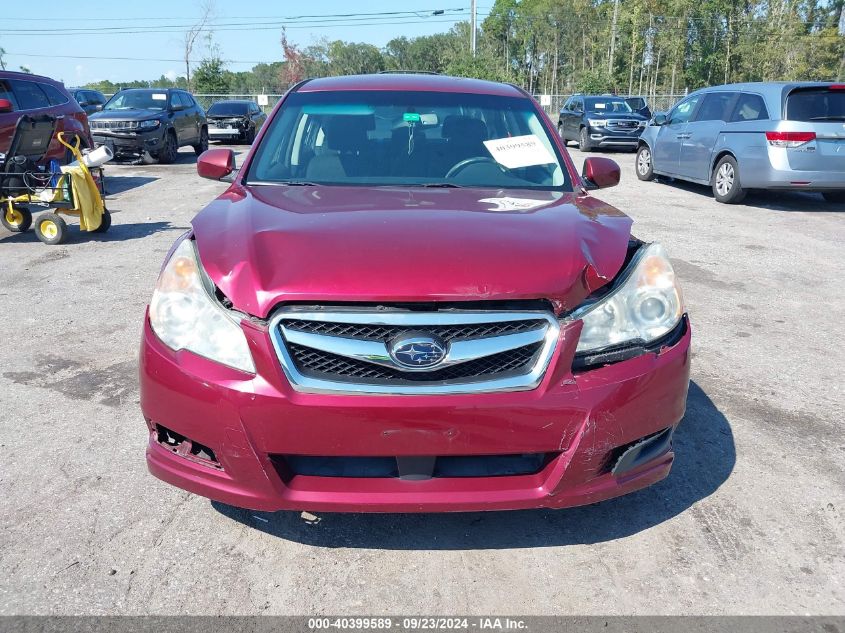 2012 Subaru Legacy 2.5I Premium VIN: 4S3BMCC68C3041252 Lot: 40399589