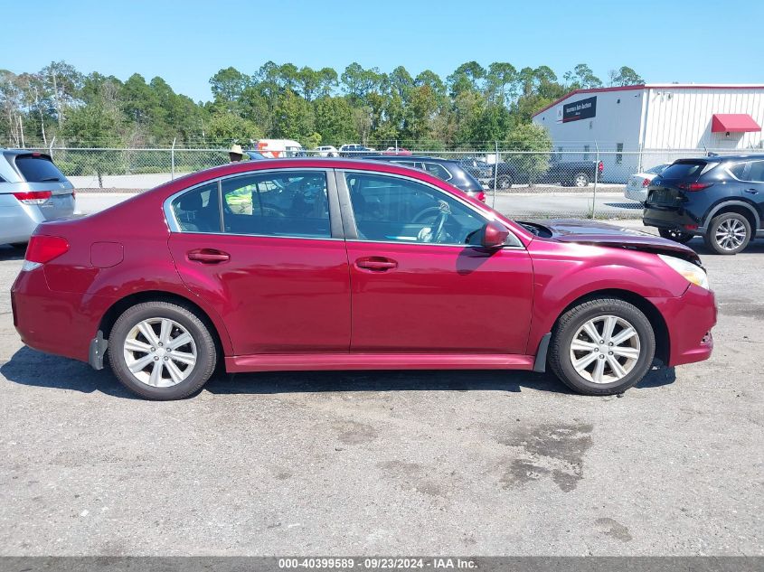 2012 Subaru Legacy 2.5I Premium VIN: 4S3BMCC68C3041252 Lot: 40399589