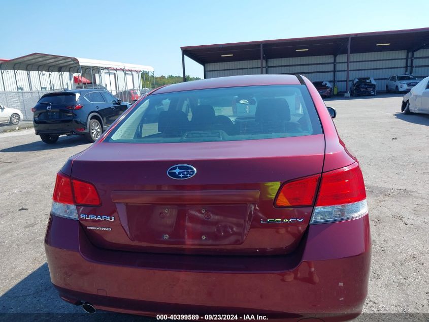 2012 Subaru Legacy 2.5I Premium VIN: 4S3BMCC68C3041252 Lot: 40399589