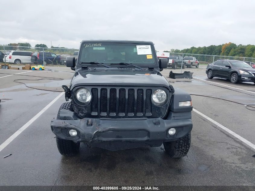 2018 Jeep Wrangler Unlimited Sport S 4X4 VIN: 1C4HJXDG2JW124706 Lot: 40399605