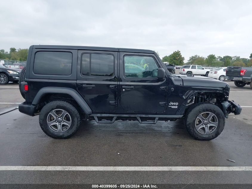 2018 Jeep Wrangler Unlimited Sport S 4X4 VIN: 1C4HJXDG2JW124706 Lot: 40399605