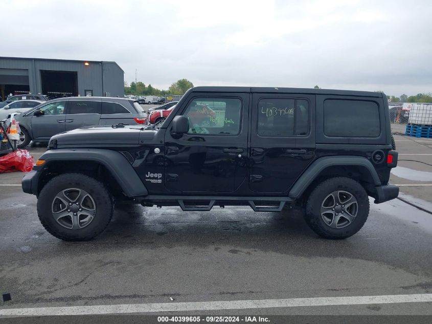 2018 Jeep Wrangler Unlimited Sport S 4X4 VIN: 1C4HJXDG2JW124706 Lot: 40399605