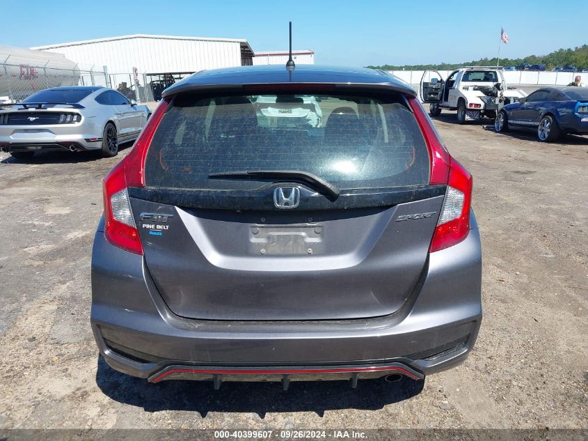 2020 Honda Fit Sport VIN: 3HGGK5H67LM726696 Lot: 40399607