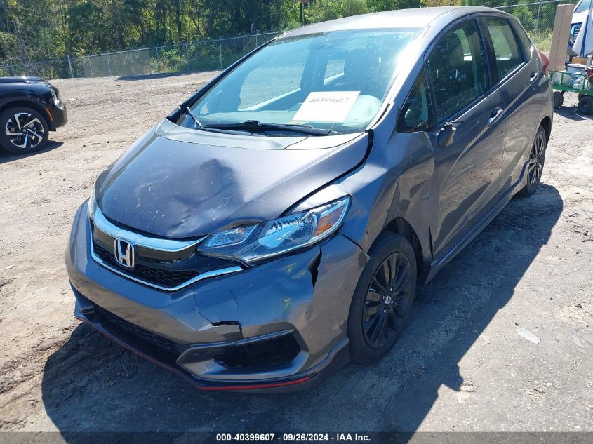 2020 Honda Fit Sport VIN: 3HGGK5H67LM726696 Lot: 40399607