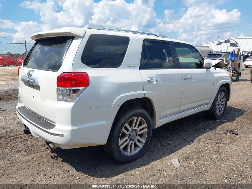 2013 Toyota 4Runner Limited VIN: JTEZU5JR9D5050017 Lot: 40399611