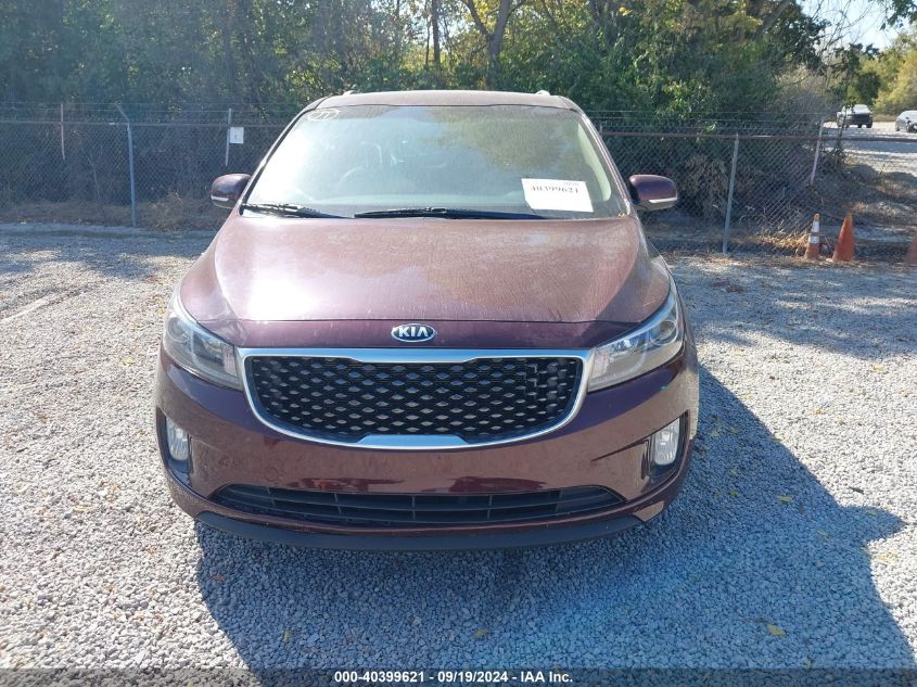 KNDMC5C19F6023616 2015 Kia Sedona Ex