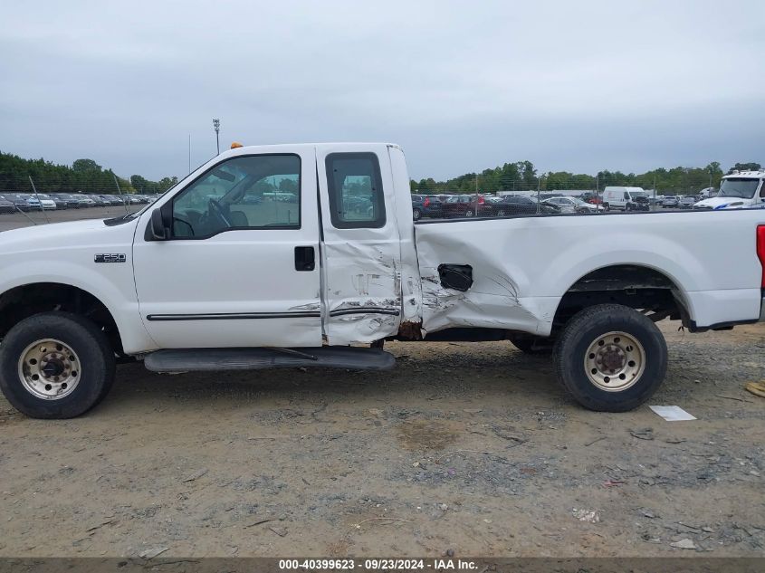 2000 Ford F-250 Lariat/Xl/Xlt VIN: 1FTNX21LXYED15960 Lot: 40399623