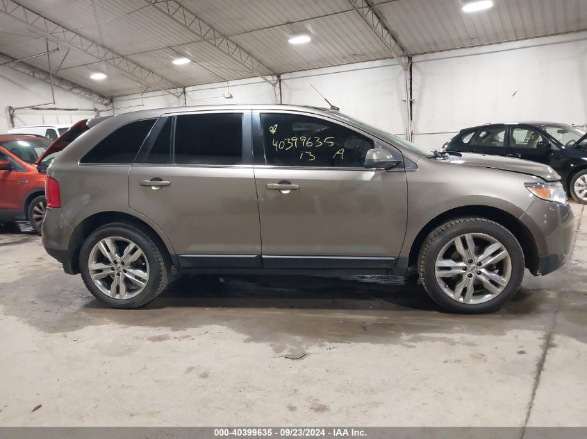 2013 Ford Edge Limited VIN: 2FMDK4KC0DBC12522 Lot: 40399635