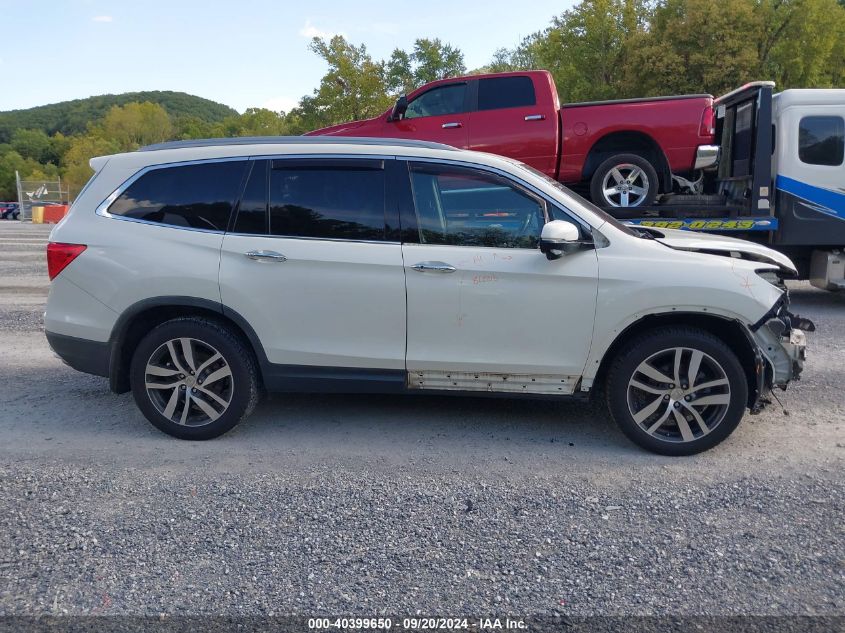 2017 Honda Pilot Touring VIN: 5FNYF6H99HB089409 Lot: 40399650