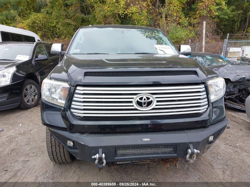 2014 Toyota Tundra Platinum 5.7L V8 VIN: 5TFAY5F14EX347601 Lot: 40399659