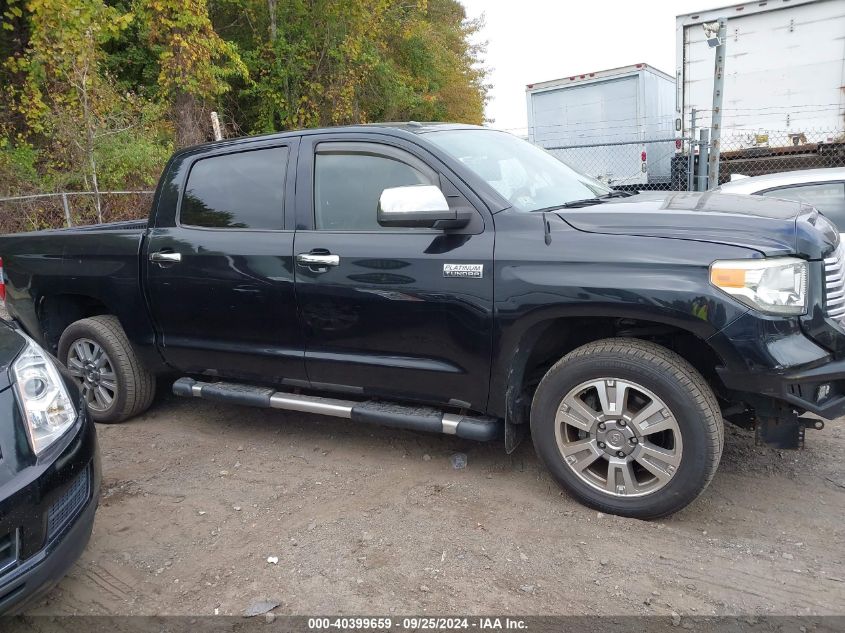 2014 Toyota Tundra Platinum 5.7L V8 VIN: 5TFAY5F14EX347601 Lot: 40399659