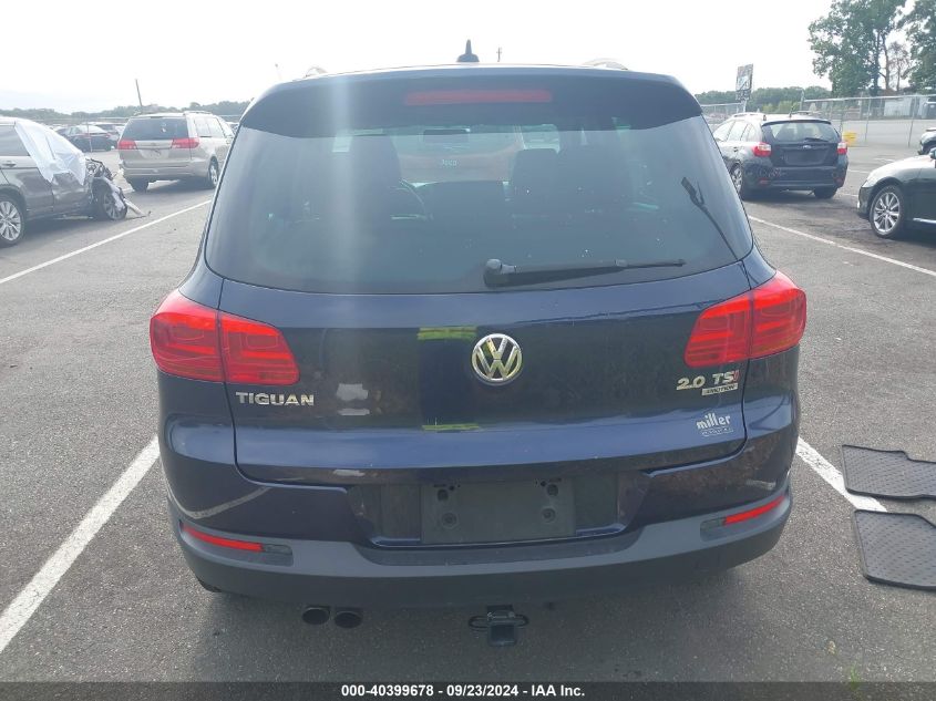 2014 Volkswagen Tiguan Sel VIN: WVGBV3AX5EW525742 Lot: 40399678