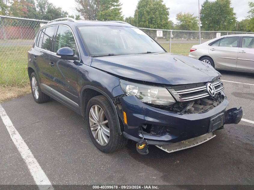 2014 VOLKSWAGEN TIGUAN SEL - WVGBV3AX5EW525742