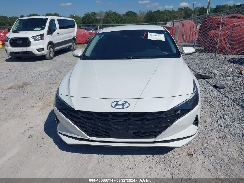 2021 Hyundai Elantra Sel VIN: 5NPLS4AG2MH038347 Lot: 40399714