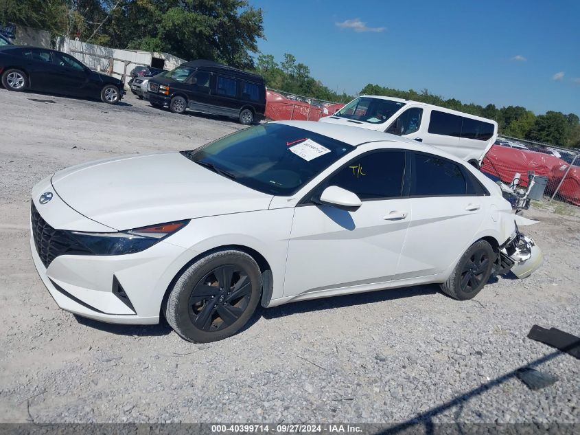 2021 Hyundai Elantra Sel VIN: 5NPLS4AG2MH038347 Lot: 40399714