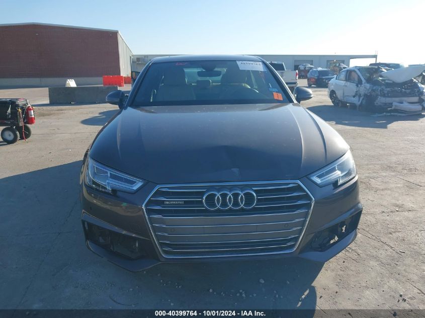 2017 Audi A4 2.0T Premium VIN: WAUENAF46HN071464 Lot: 40399764