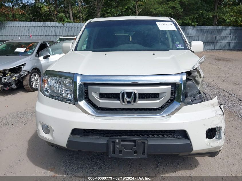 2011 Honda Pilot Touring VIN: 5FNYF4H98BB043274 Lot: 40399779